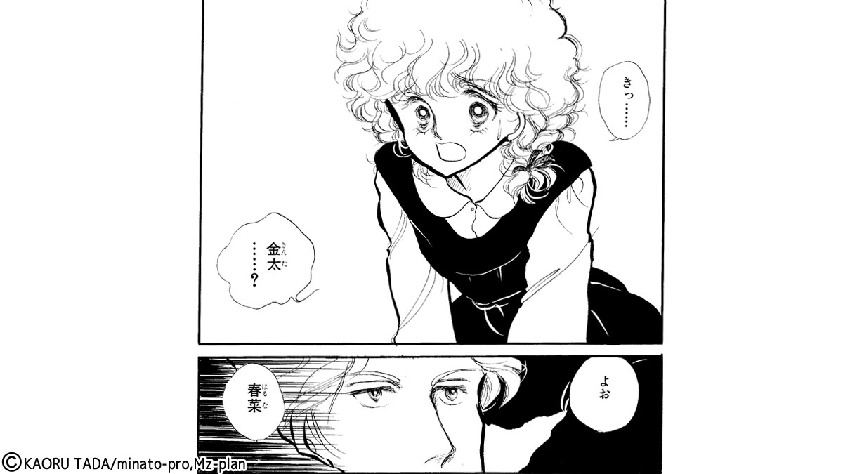 多田かおる作品「金太クンにご用心！」 教室で再会する春奈と金太